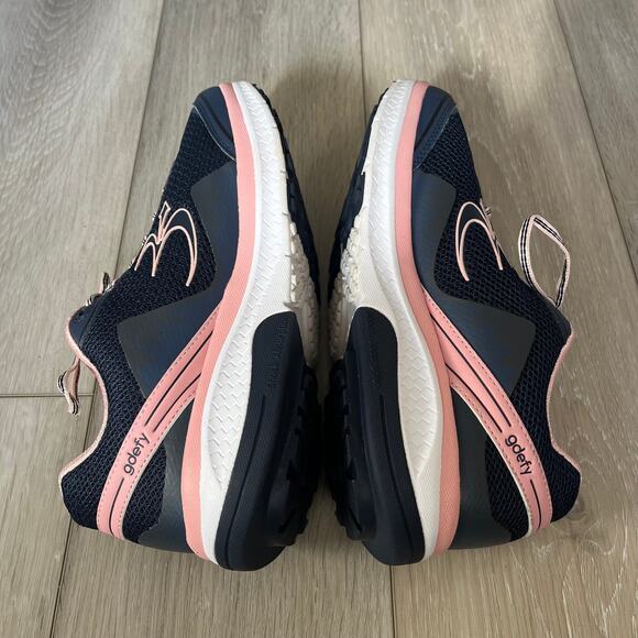 Gdefy 'Gravity Defyer' Mighty Walk Women's 10.5 Sneaker Tennis Shoe Blue Pink - Picture 9 of 12